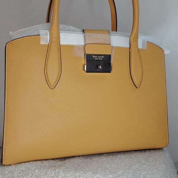 Kate Spade | Purse | Wild Senna | Voyage | satchel | Small grain | NWT - Picture 10 of 12